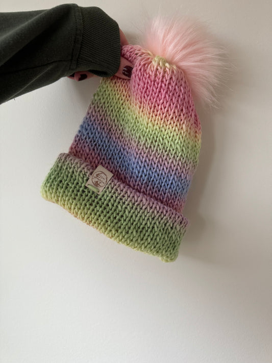 Rainbow Beanie